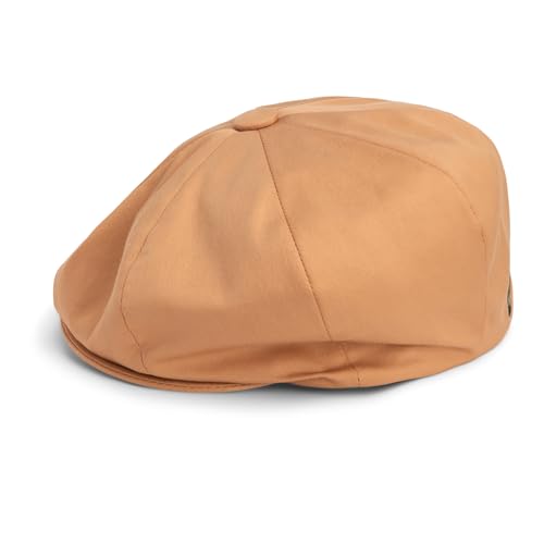 Goorin Chopping Block Flatcap, Honey, Medium, Unisex