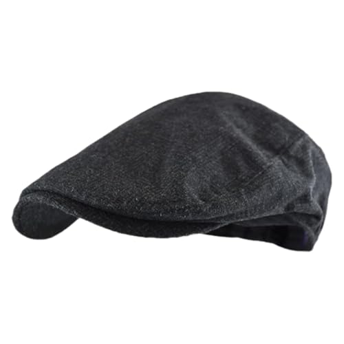 Newsboy Cap for Men/Women Newsboys Hat Men Beret Hats Soft & Comfortable Dress Beret Fashionable Caps for Daily Wear - color: Charcoal, size: Medium