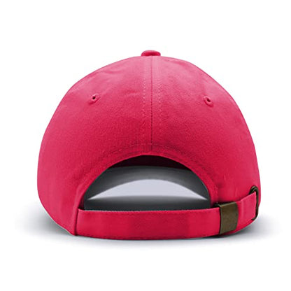 JPAK Kiwi Bird Baseball Cap Embroidered Cotton Dad Hat - Funny - color: Hot Pink