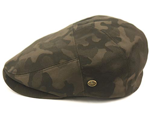 Men’s Cotton Flat Ivy Cap Lightweight Breathable Driving Hat Classic Golf Cabbie Newsboy Style Cap - color: Iv2928, size: Small-Medium
