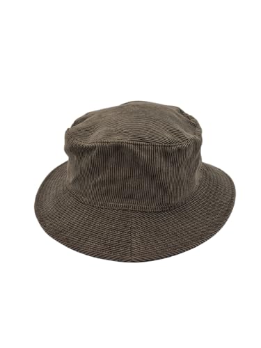 Fits Y'all Corduroy Bucket Hat: Lightweight, Packable, Vintage Streetwear Hat for Men, Women and Unisex - color: Olive