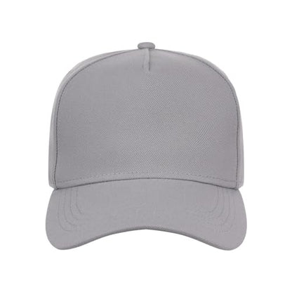 Lids Blank Hook Shot A-Frame Adjustable Snapback Hat – Breathable Mesh & Lightweight | Curved Bill | One Size Fits Most - color: Light Grey