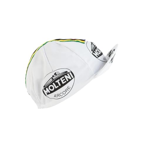 Retro Prestige Team Cycling Caps Classic L’Eroica Made in Italy - color: Molteni Retro, size: One Size