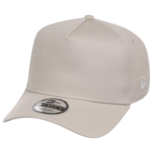 New Era 9FORTY A-Frame Snapback – Blank Custom Cap with Performance Fit from the Icon of Sports and Streetwear Culture - color: Stone