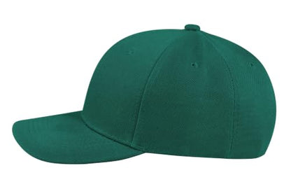 TK Flex Blank Hats, Adjustable Plain Hats, Casual Women's and Men's Hats, Baseball Caps for Patches and Embroidery, 12 Pack - color: Hunter Green