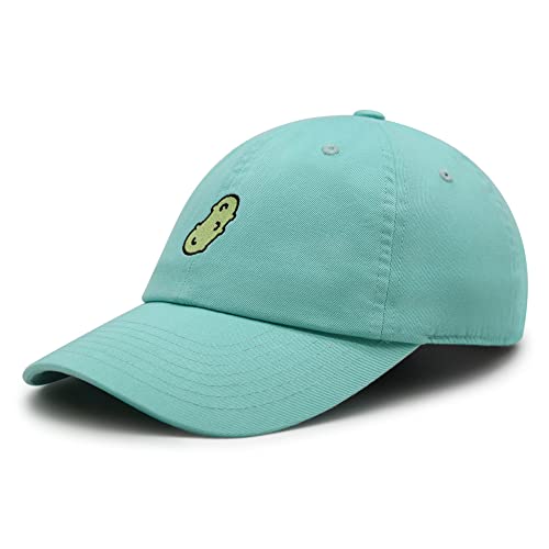 JPAK Pickle Premium Dad Hat Embroidered Cotton Baseball Cap Dill Juice - color: Mint