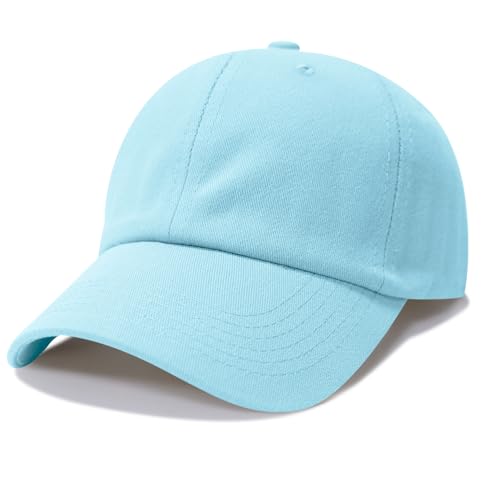 NPQQUAN Original Classic Low Profile Baseball Cap Golf Dad Hat Adjustable - color: Color Skyblue