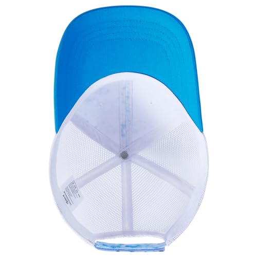 BASSDASH Altimate Fishing Hat Mesh Back for Men Women Adjustable Baseball Trucker Cap - color: Blue Ink Camo