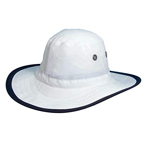 Dorfman Pacific Co. Men's Dimensional Brim Boonie - color: White, size: Small-Medium
