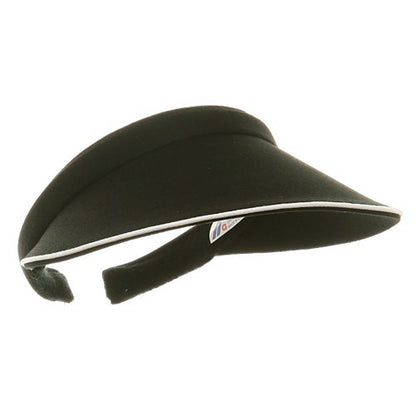 Piping Clip On Visor - color: Black