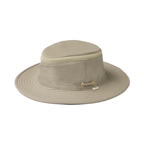 Tilley T5MO Adventure Airflo Hat, UPF 50+ Men's Sun Hat - color: Khaki/Olive, size: 7 3/4