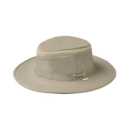 Tilley T5MO Adventure Airflo Hat, UPF 50+ Men's Sun Hat - color: Khaki/Olive, size: 7 3/4