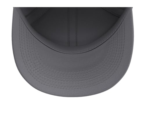 River Rat Camper Adventure Outdoor Canoe Emblem Adjustable Baseball Hat - color: Slate Grey