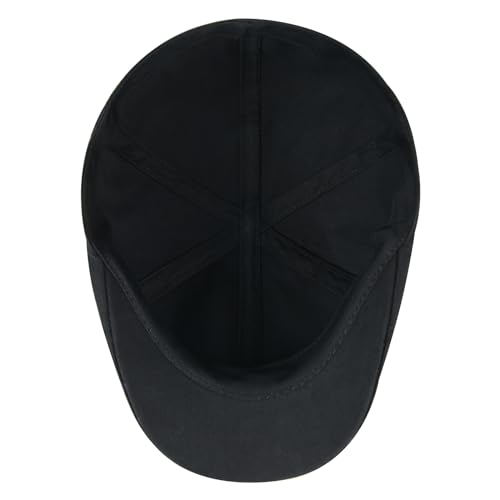 Toddler Cotton Ivy Newsboy Cap - color: Black, size: 2-3T