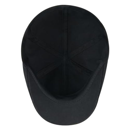 Toddler Cotton Ivy Newsboy Cap - color: Black, size: 2-3T