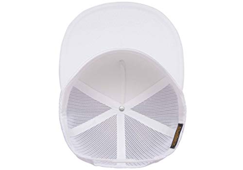 Yupoong Yp Classics Retro Trucker Cap - color: White, size: One Size, style: Yp Classics Classic Trucker Cap