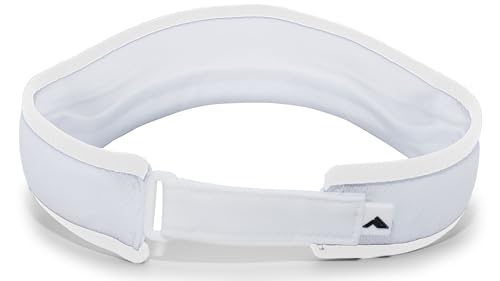 Pacific Headwear Unisex Adult Pacific Headwear Lite Allsport Active Visor - color: White