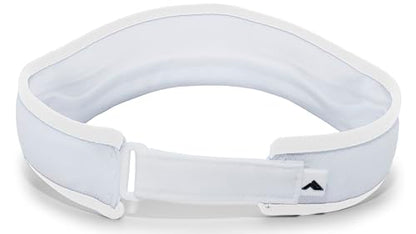Pacific Headwear Unisex Adult Pacific Headwear Lite Allsport Active Visor - color: White