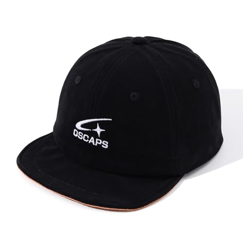 Short Brim Baseball Cap Casual Cadet Caps Flat Bill Dad Hats Trucker Hat Lightweight Umpire Hat Hip Hop Dancing Hats - color: Mg-dym25122-black