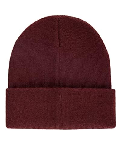 Levi's Mens All-Season Hero Beanie Soft Knit Cuffed Winter Hat, Warm & Comfortable Everyday Style - color: Burgundy