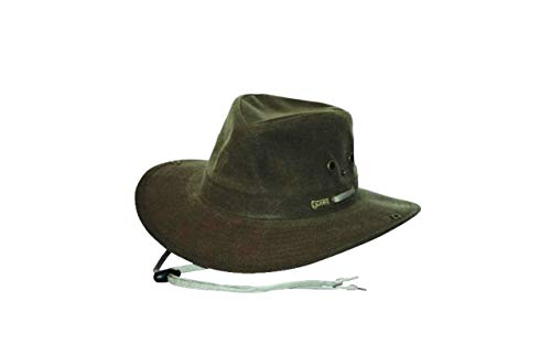 Outback Trading Company Women's 1497 River Guide UPF 50 Waterproof Breathable Outdoor Cotton Oilskin Hat - color: Sage, size: XX-Large