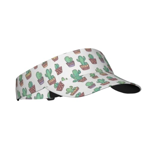Leopard Print Sunscreen Visor Cap Adjustable Empty Top Athletic Beach Hat - color: 29