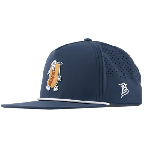 Branded Bills Hot Dog Buddy Flat 5 Panel Rope Hat for Men - color: Orion