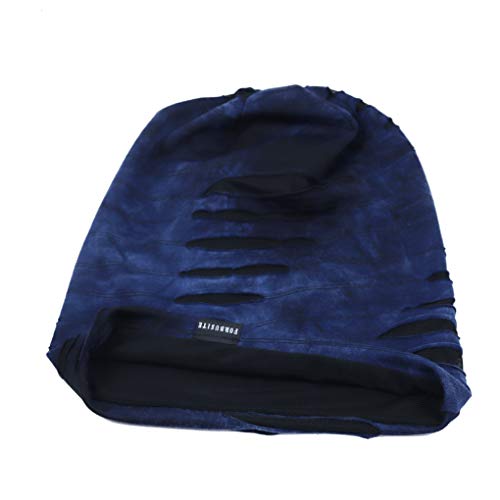 Ruphedy Men Slouchy Beanie Summer Long Oversize Thin Lightweight Skull Cap B011h - color: B090a-navy, size: One Size