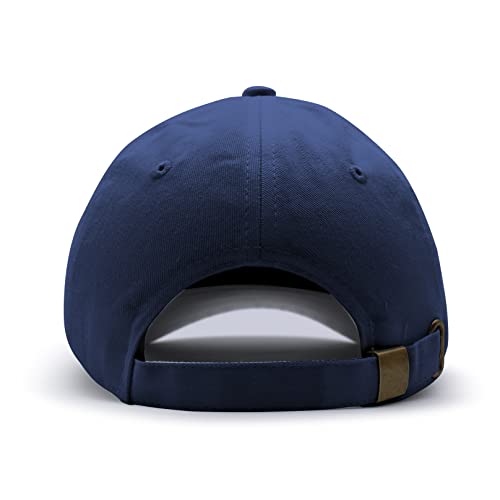 JPAK Kiwi Bird Baseball Cap Embroidered Cotton Dad Hat - Funny - color: Navy