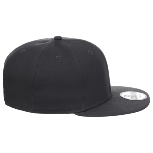 New Era Blank Custom 59FIFTY Fitted Flat Bill Cap - color: Graphite, size: 8