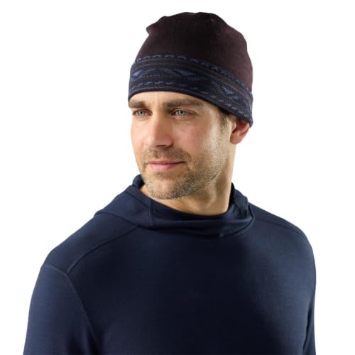 SmartWool Unisex Adult Thermal Merino Reversible Cuffed Beanie - color: Nightfall Summit Soul