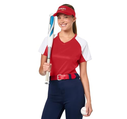 Runner Running Sport Sun Visor - color: Red