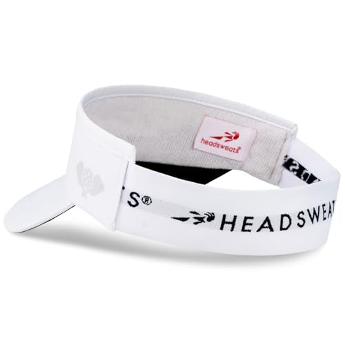 Headsweats Performance Pickleball Hats and Visors - color: White, style: Visor