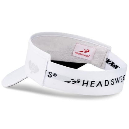Headsweats Performance Pickleball Hats and Visors - color: White, style: Visor