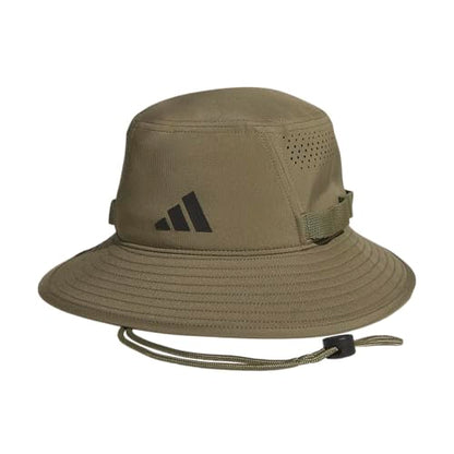 adidas Men's Victory Bucket Hat Boonie - color: Olive Strata Green/Olive Strata Green/Black/5, size: Large-X-Large