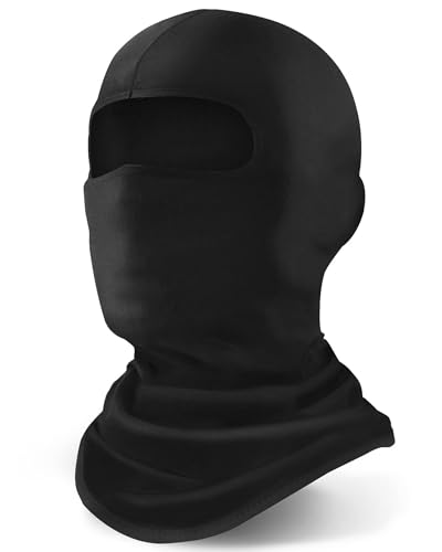 Xeoxarel Balaclava Ski Mask for Men/Women (Available in 2/3/4/5/36 Pack) - color: Black