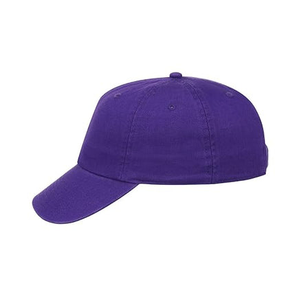 Lids Blank Baseline Dad Adjustable Strapback Hat - color: Purple