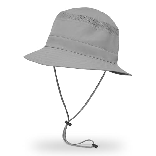 Sunday Afternoons Solar Bucket Hat UPF 50+ Outdoor Hat - color: Quarry, size: Medium