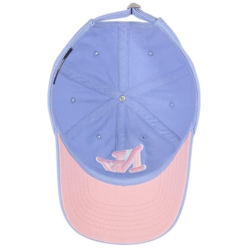 NY 3D Embroidered Dad Hat - New York Baseball Cap - color: Lavender Pink