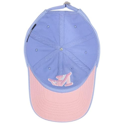 NY 3D Embroidered Dad Hat - New York Baseball Cap - color: Lavender Pink
