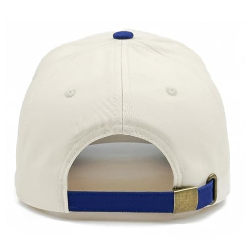 Embroidered Baseball Cap, Cotton Dad Hat, Fun & Heartfelt Stitching, Adjustable Casual Outdoor Hat for Men Women - color: Girl Dad - Navy Blue/Beige