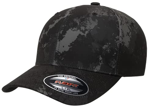 Flexfit Delta Seamless Carbon Cap - color: Black, size: Small-Medium