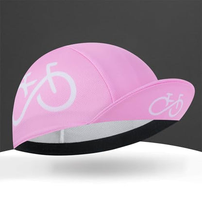 Cycling Cap for Man and Woman Cycling Hat Under Helmet-Polyester Breathable Sweat Absorbent - color: Go-30