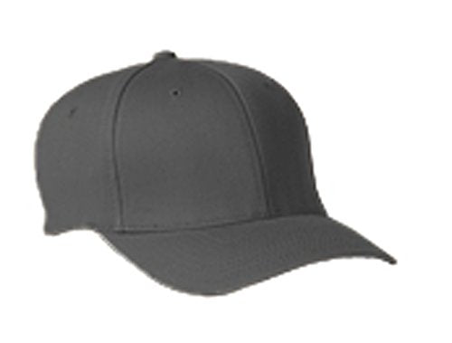 Flexfit Wooly Combed Twill Cap 6277 - color: Dark Grey, size: Small-Medium