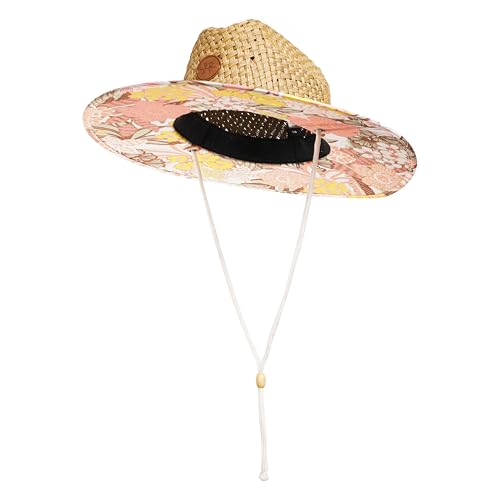 Roxy Womens Pina to My Colada Straw Hat - color: Natural, size: Small-Medium