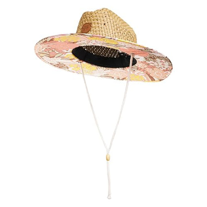 Roxy Womens Pina to My Colada Straw Hat - color: Natural, size: Small-Medium