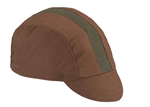 Walz Caps Nutmeg/Olive Cotton 3-Panel Cycling Cap (S/M)