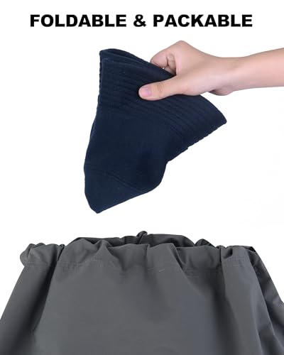 GADIEMKENSD Winter Bucket Hat - Premium Wool, Packable, Plain Colors, Unisex Warm Hat - color: Navy 2.0, size: Large