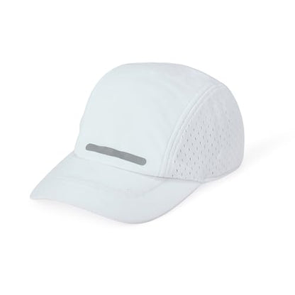 Amazon Essentials Men's Adjustable Moisture-Wicking Sports Mesh Baseball Cap - color: White