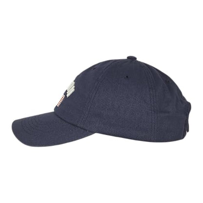 E BY ELIDAN Boston EST 1630 Dad Hat, Embroidered Cotton Baseball Cap - color: Navy Flag